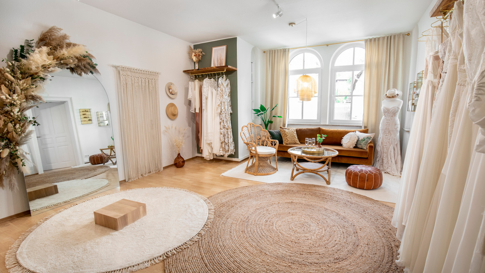 Interior Design für Brautboutiquen