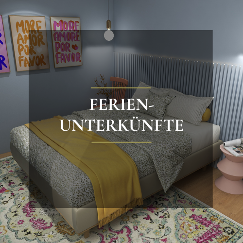 Interior Design Service und Innendesign für Ferienwohnungen, Airbnbs und Ferienhäuser