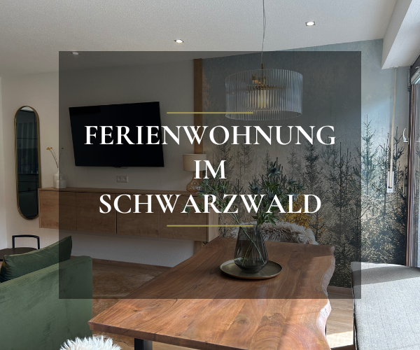 Interior Design Projekt: Ferienwohnung im Schwarzwald